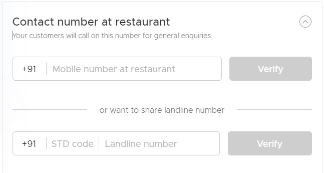 restaurant contact address