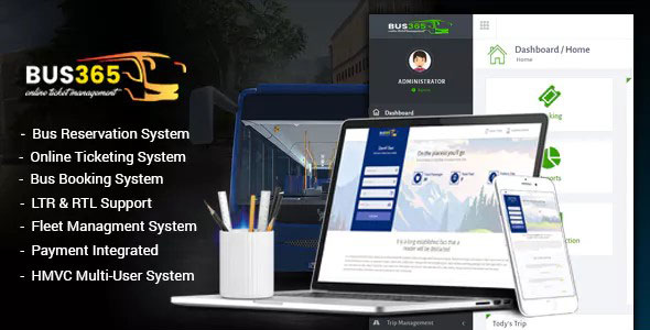 Bus365 - Bus Reservation System with Website