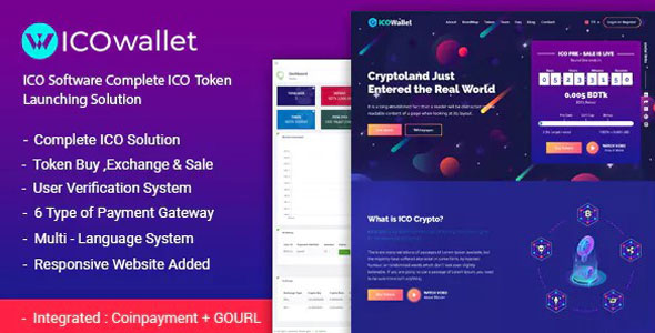 ICOWallet- ICO Script | Complete ICO Software and Token Launching Solution