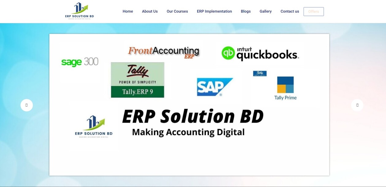 ERP solution Bd