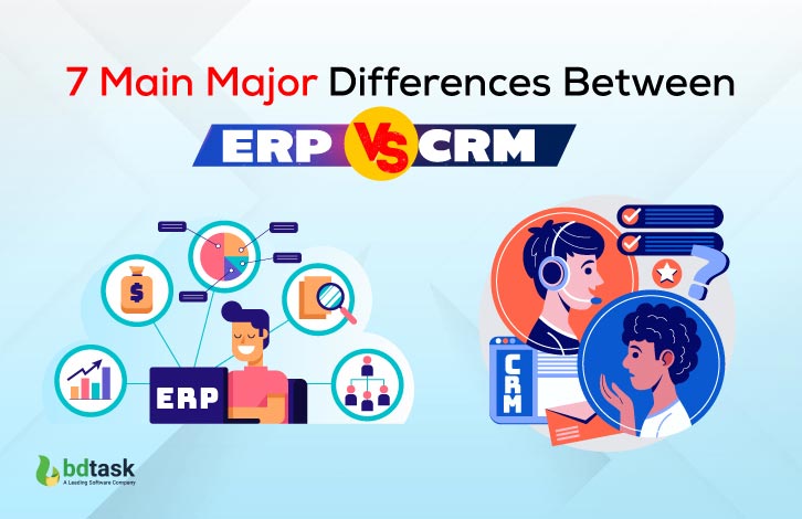 Differences Between ERP vs CRM