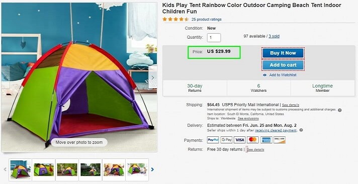 Child Camping Tent