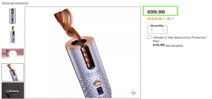 Cordless Automatic Hair Curler