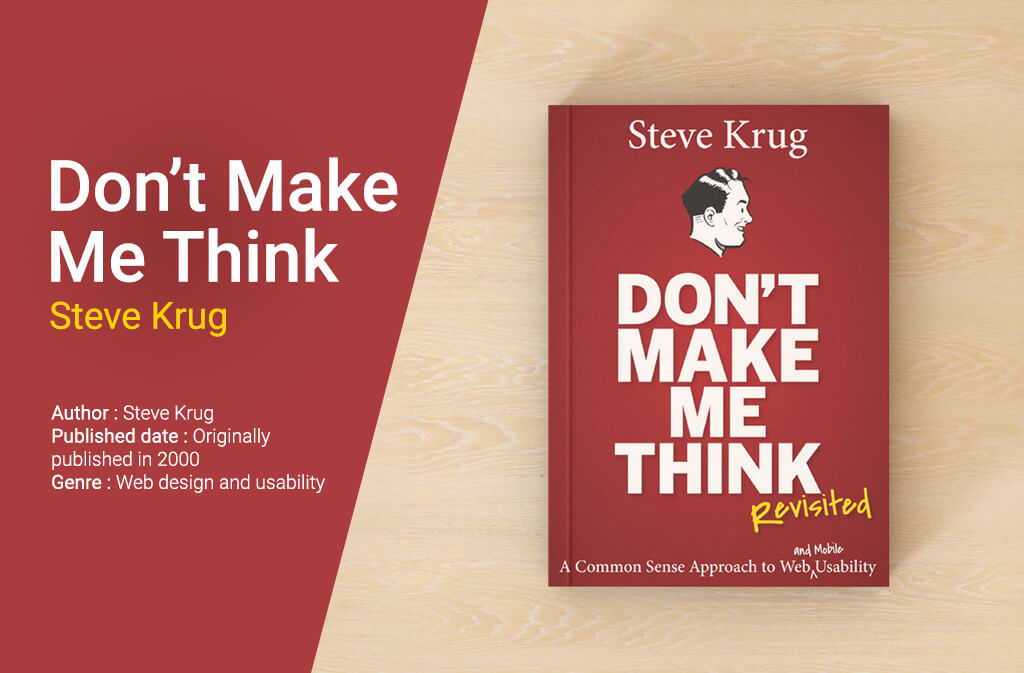 Don’t Make Me Think- Steve Krug