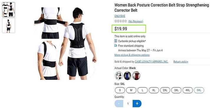 Posture Correction Belt