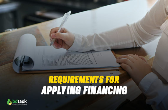 Requirements for Applying Financing 