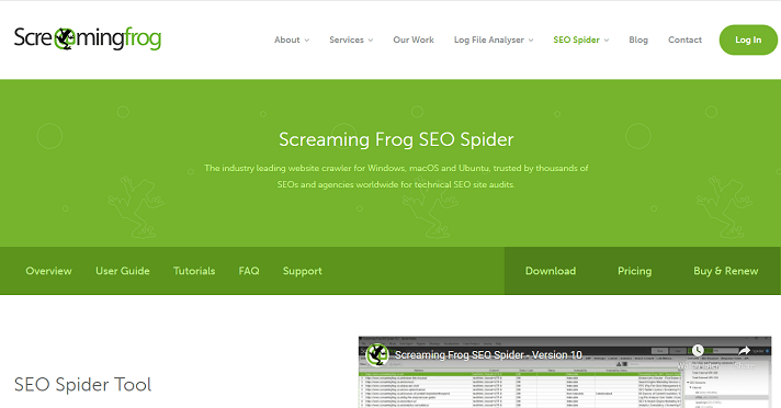 Screaming Frog