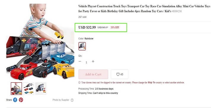Toy Car For Kids
