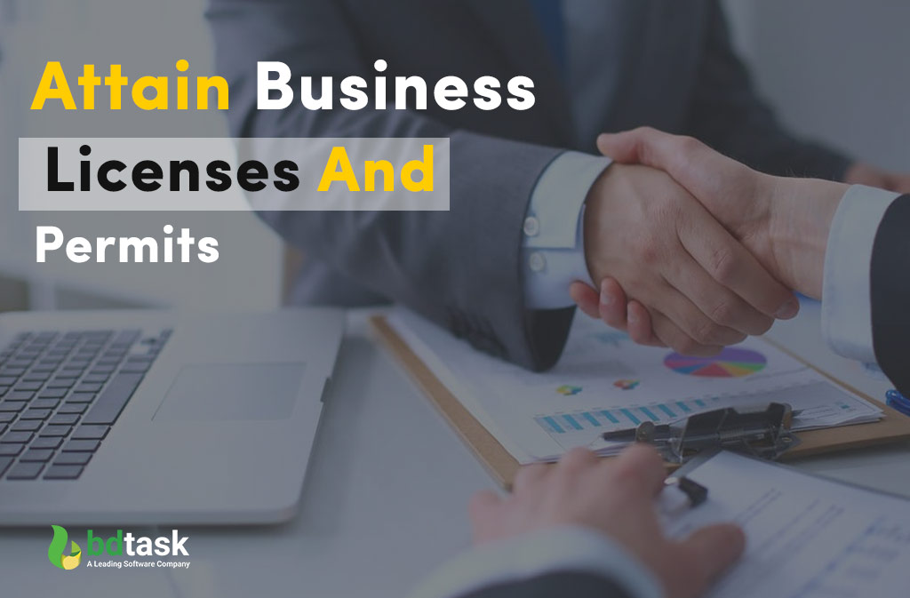 Attain Business Licenses and Permits