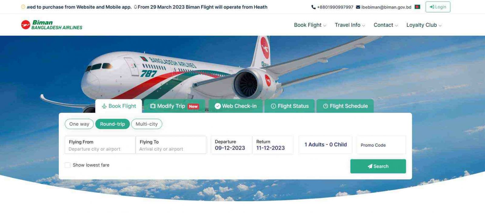 Biman Bangladesh Airlines