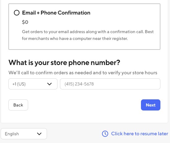 Email Phone Confirmation 