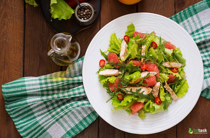 creative in food Create a Natural Color Contrast
