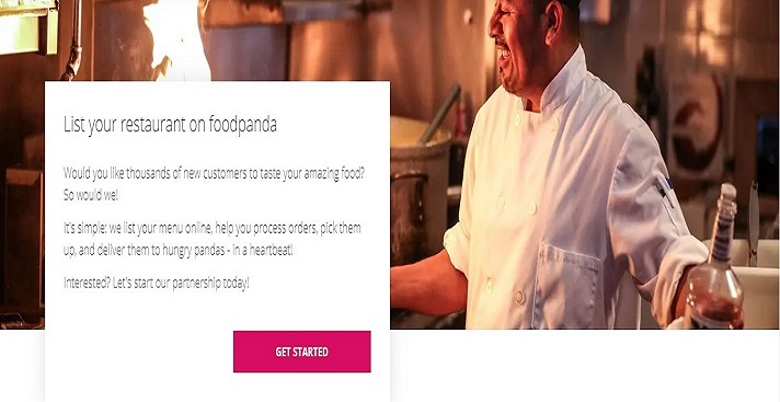 List your restaurant on foodpanda