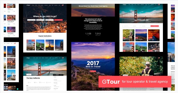 Grand Tour | Travel Agency WordPress