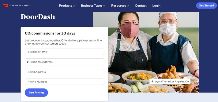Merchant Registration DoorDash