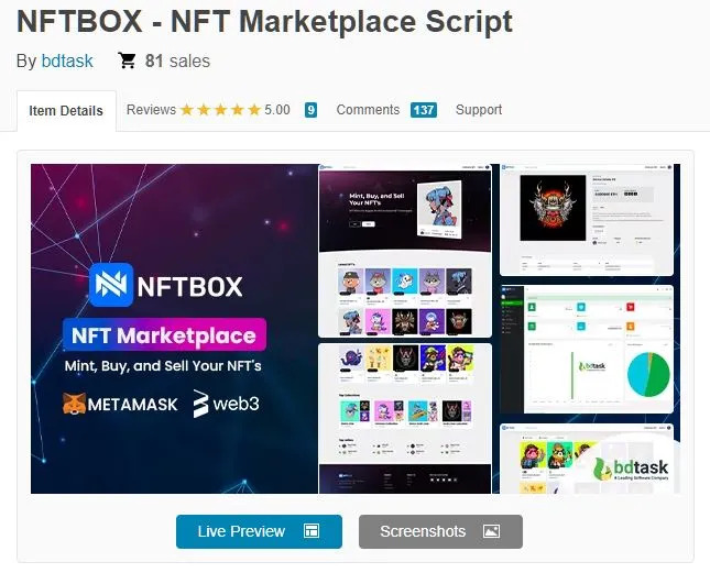 nftbox scritp