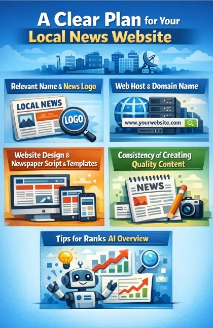 Plan for Your Local News Website
