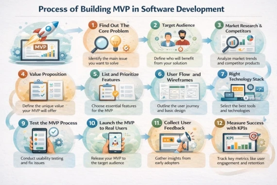 Process of building MVP in Software Development