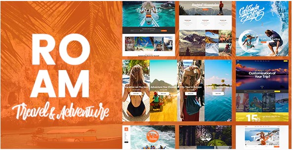 Roam - Travel & Tourism Theme