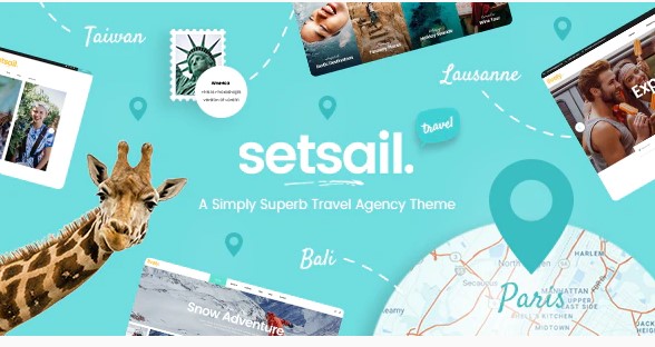 SetSail - Travel Agency Theme