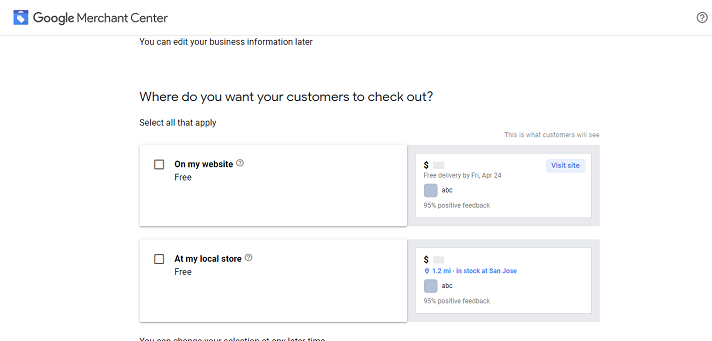 Google Merchant Sign Up 3