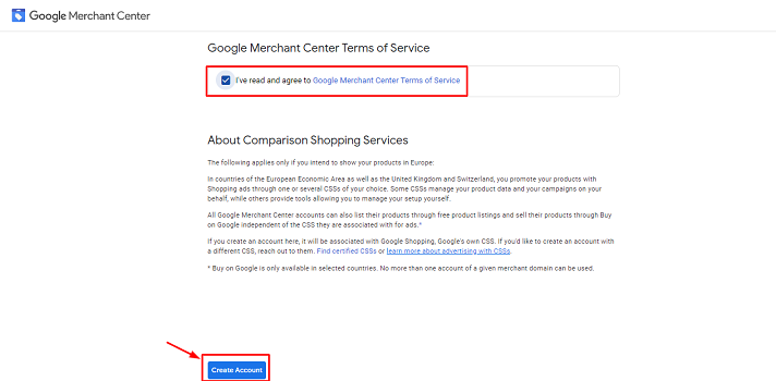 Google Merchant Sign Up 4