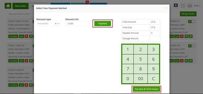 Conduct Billing Process