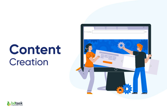 website development content creation