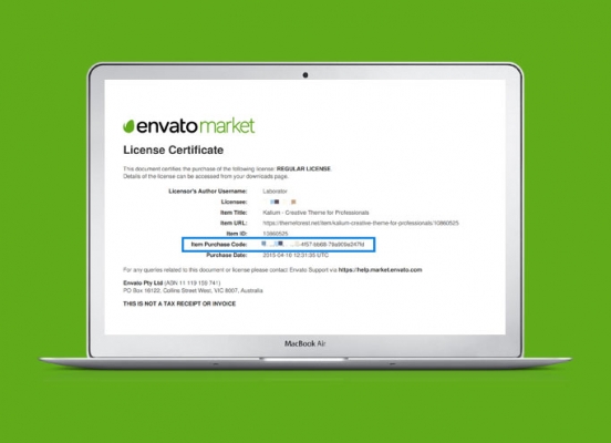 How can i find purchase code?
