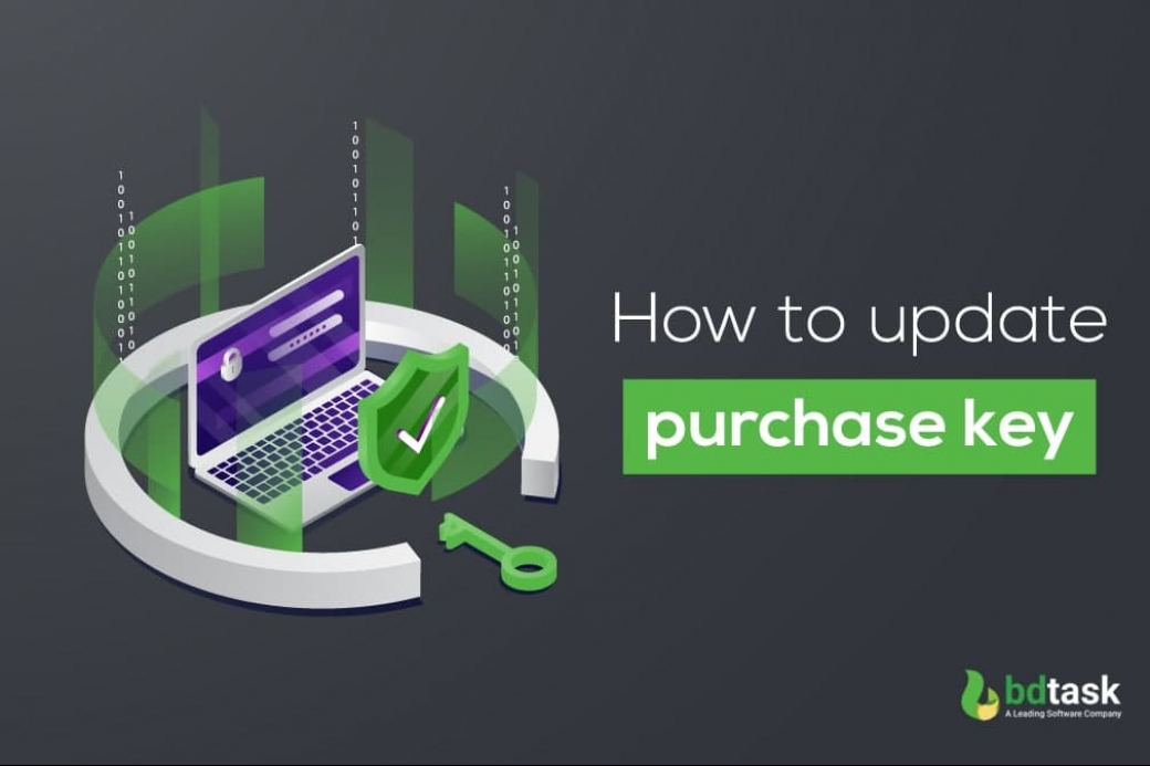 How to Update Purchase Key with Bdtask Software Installer