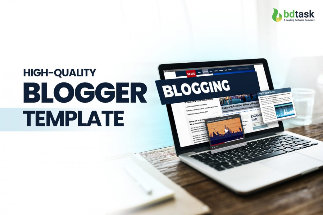 high quality blogger template