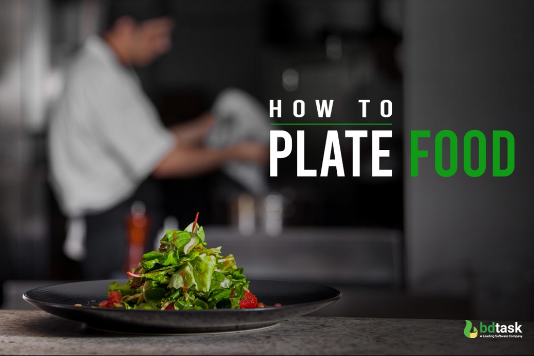 How to plate food