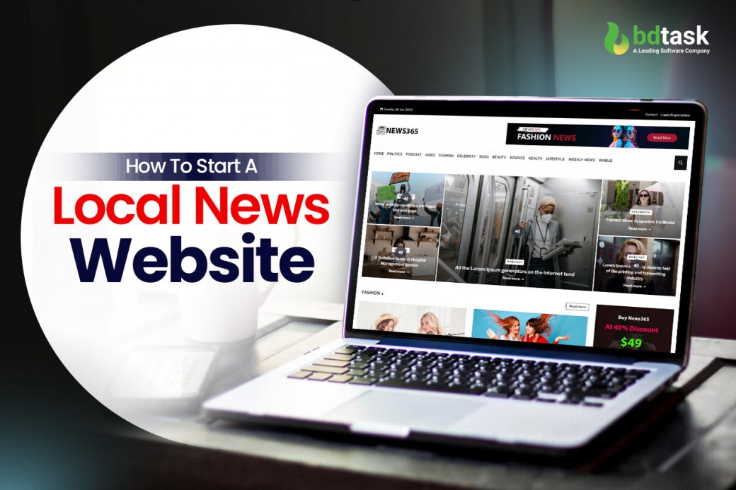 how to start a local news website