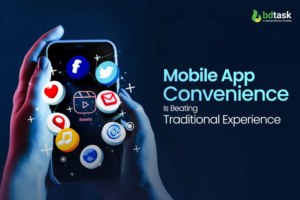 mobile app convenience is beating