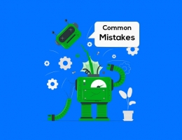 Common mistakes through installation