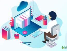 In and out reality of the online learning platform