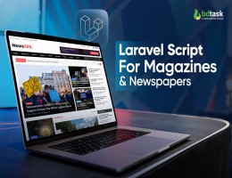 laravel script for magazines and newspapers