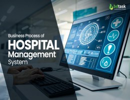 business process of hospital management system