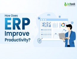 how does erp improve productivity