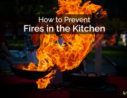 How to prevent fires in the kitchen