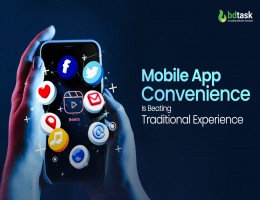 mobile app convenience is beating