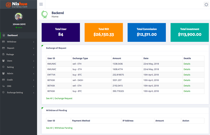 bdtask cryptocurrency software