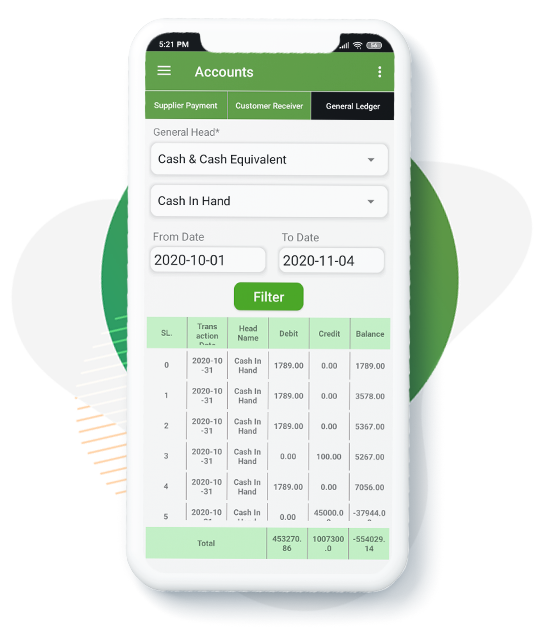 Mpos app Account Management