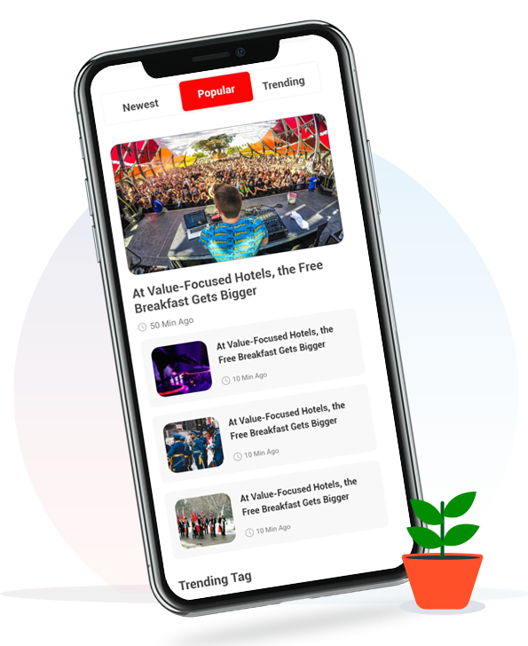 Newspaper app Trending News