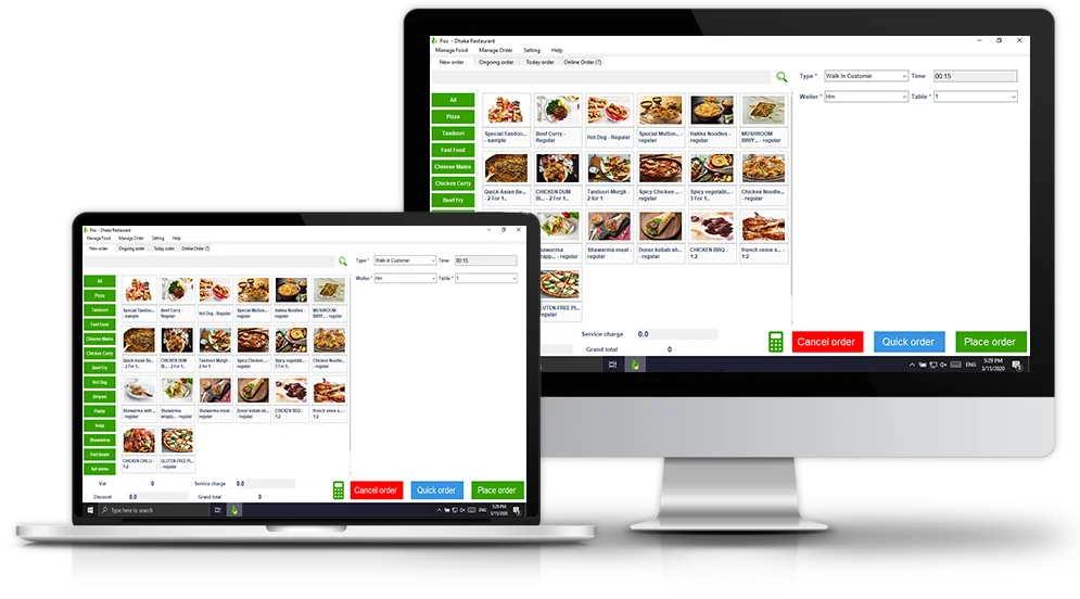 Bhojon Restaurant Management Desktop App
