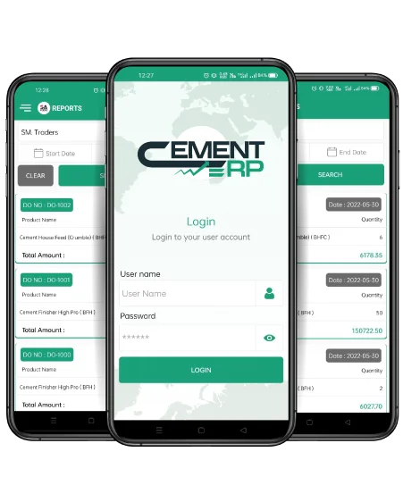 App For Cement ERP Software