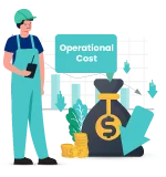 minimize the operational cost