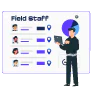 Field Staff Tracking Dashboard