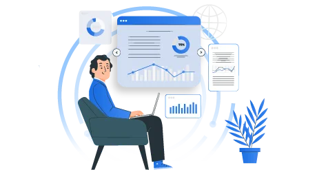 Real-time reports for a flight booking system