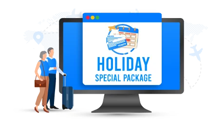 Holiday package booking with online reservation software